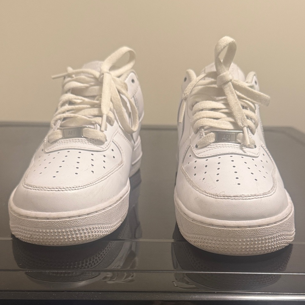 Nike White Air Force Ones Sneakers